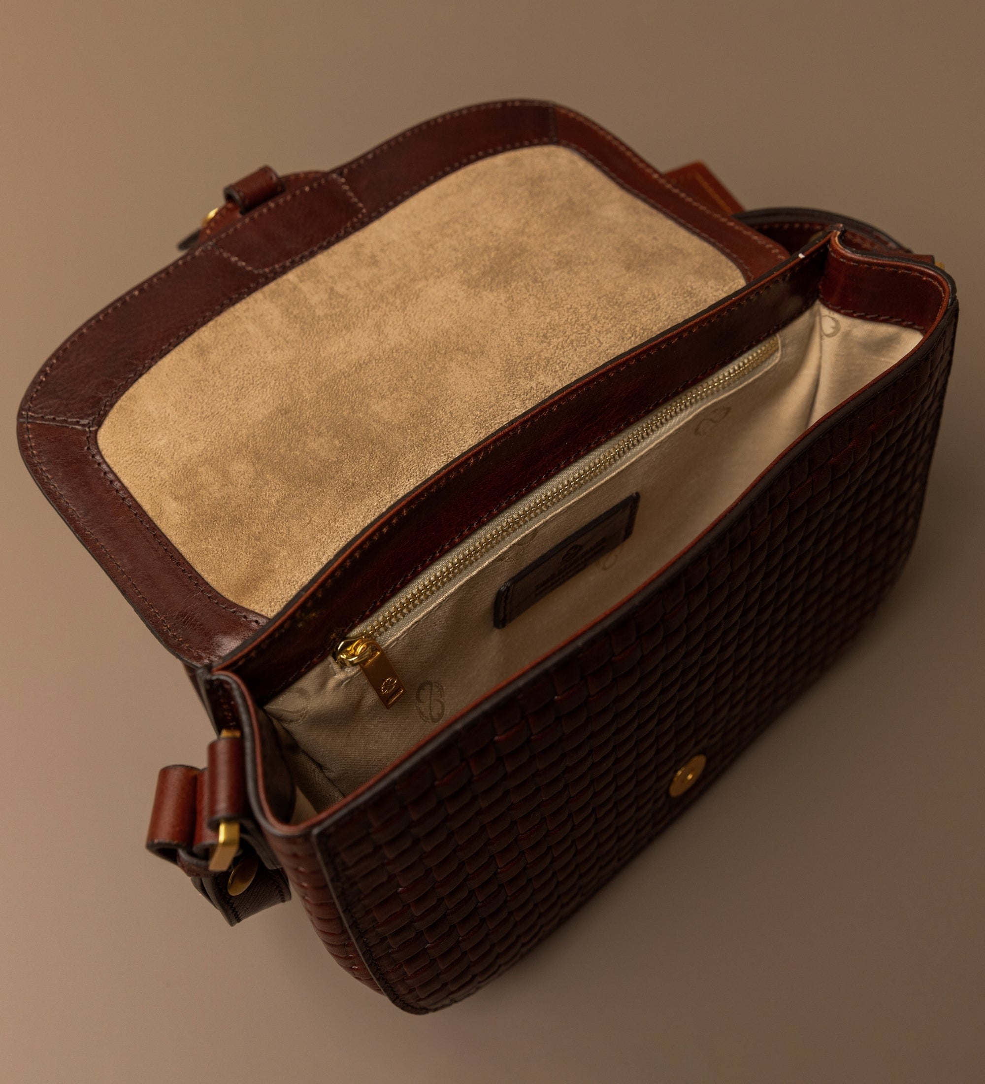 Sac selle en cuir pour femme Romola