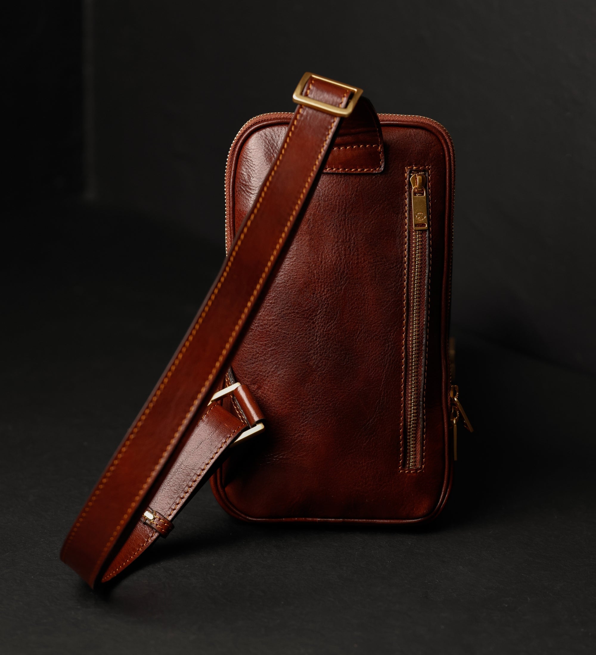 Sac bandoulière en cuir Kim