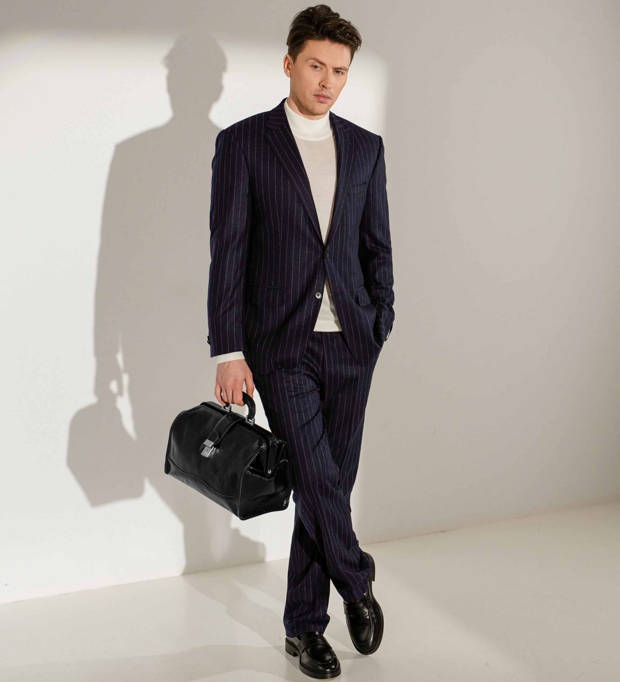 Petit sac de docteur en cuir David Copperfield