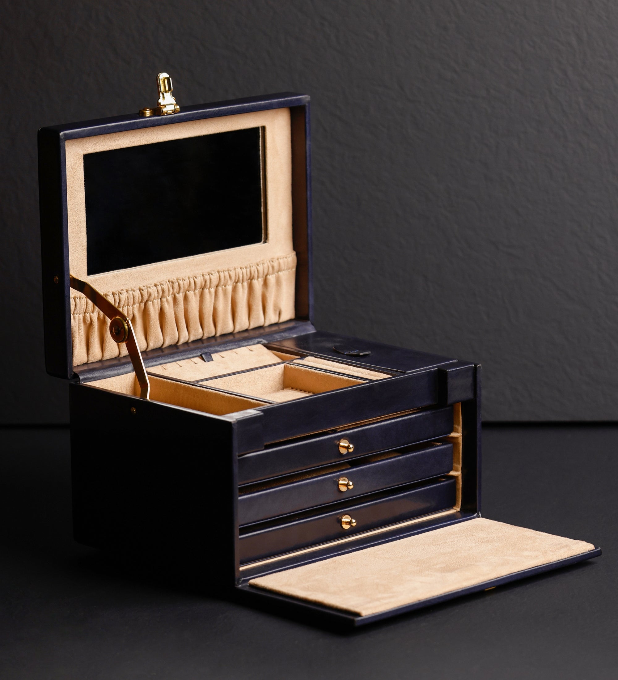 Grande boîte à bijoux en cuir pour femme The Portrait of a Lady