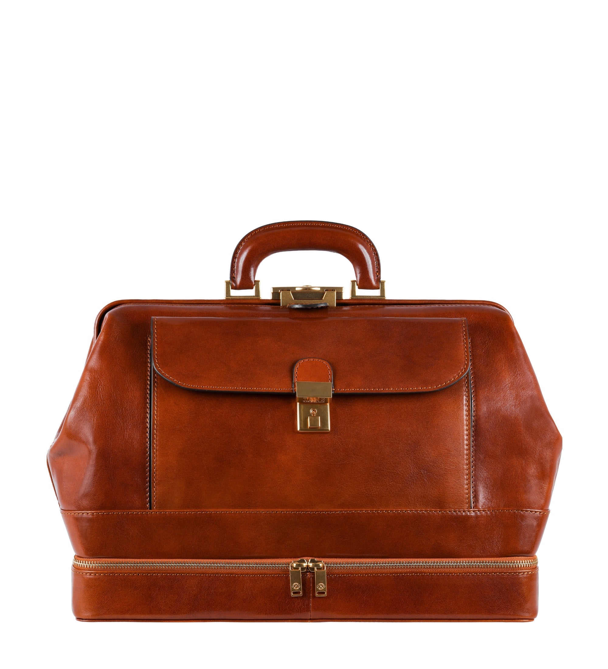 Grand sac de docteur en cuir italien pour femme The Master and Margarita
