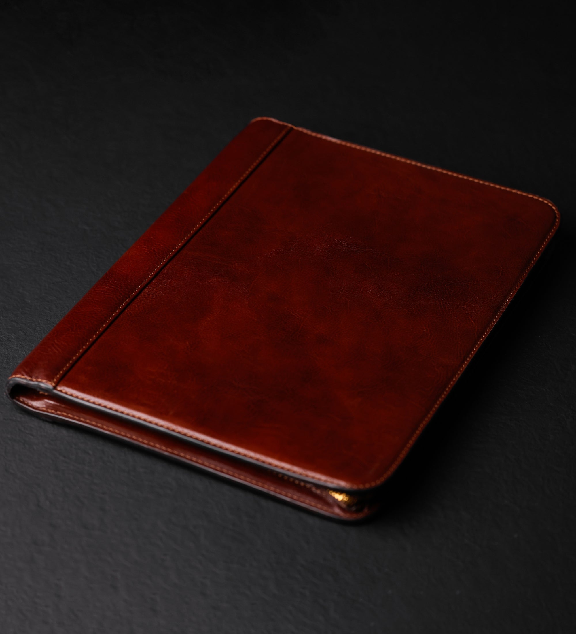 Porte-documents organiseur A4 en cuir Candide