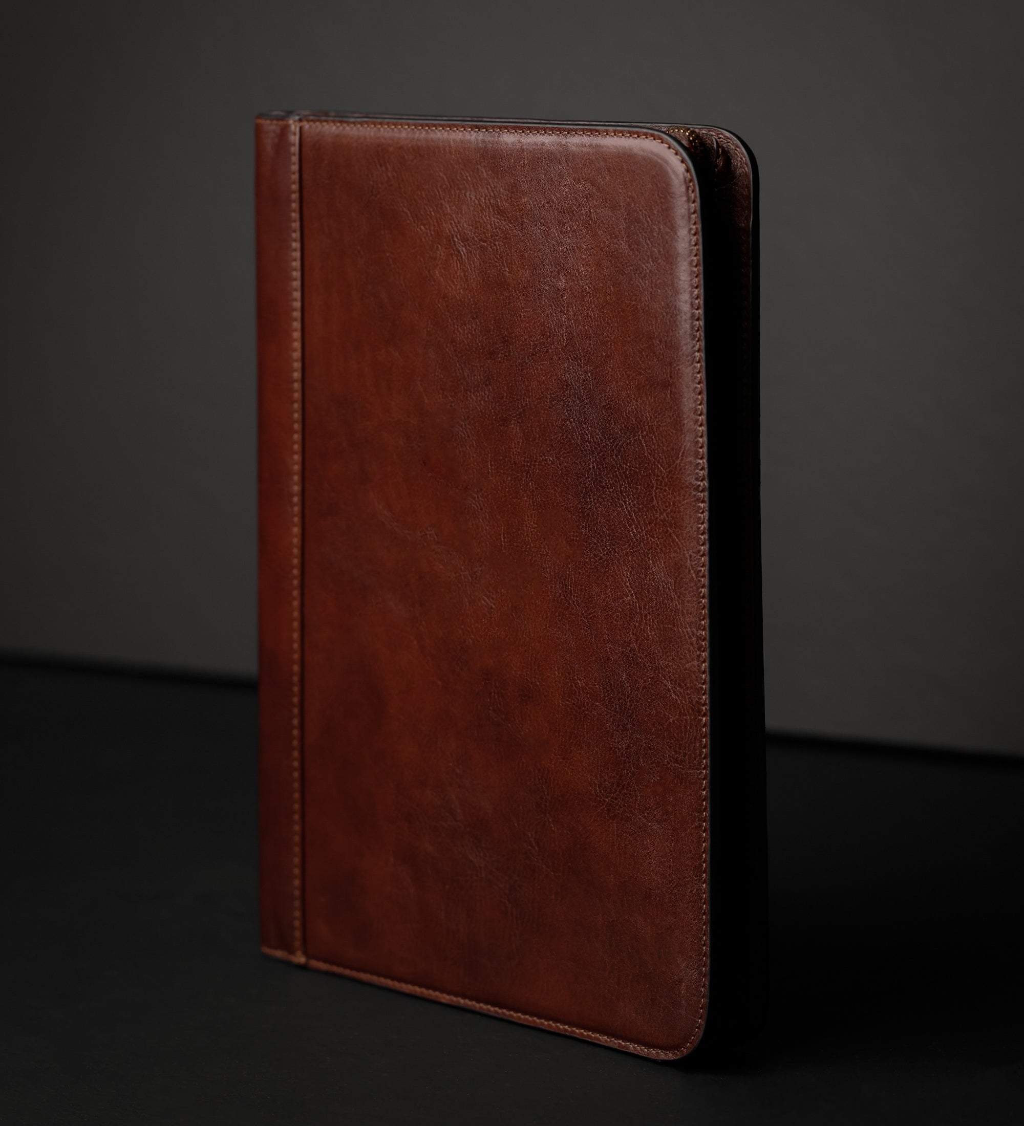 Porte-documents organiseur A4 en cuir Candide