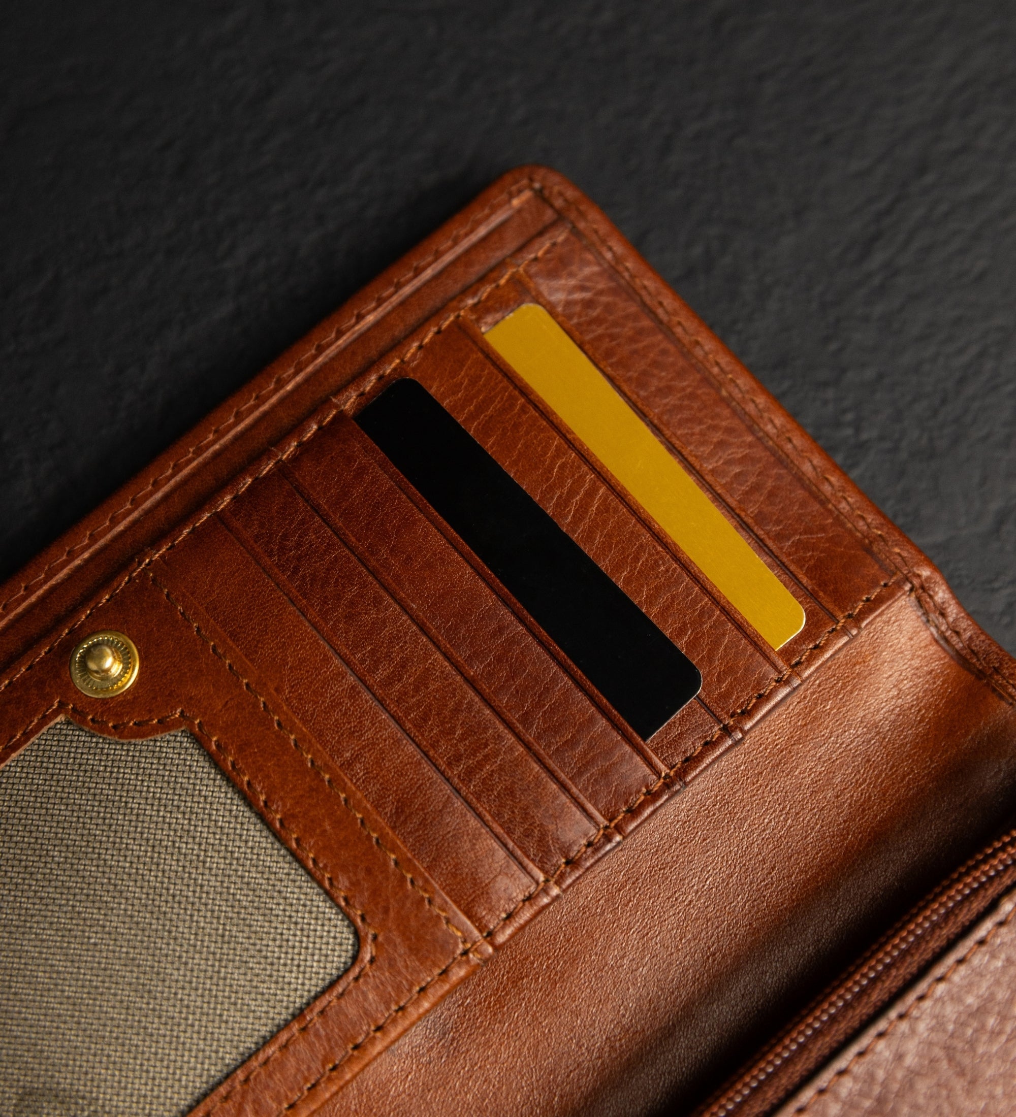 Portefeuille Continental en Cuir pour Femme - Charade