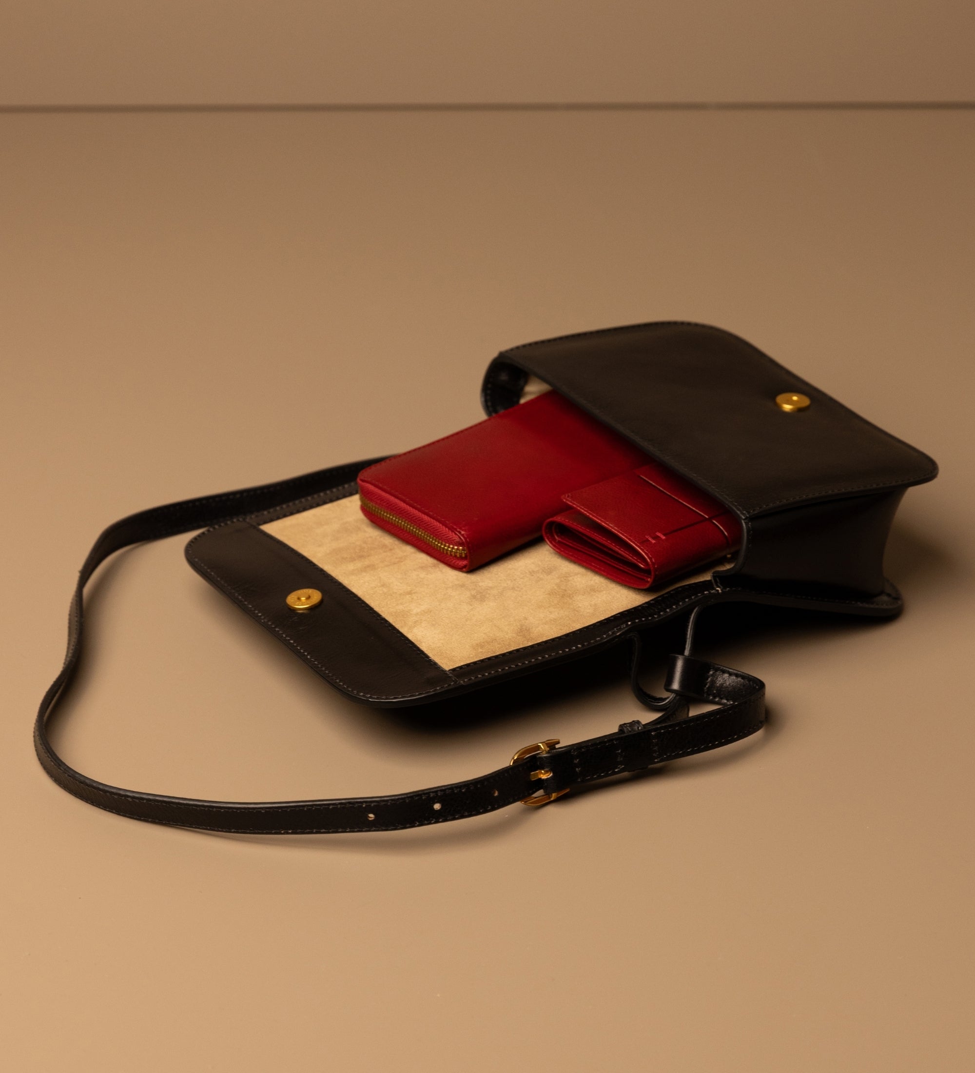 Sac à bandoulière en cuir pour femme Il Piacere