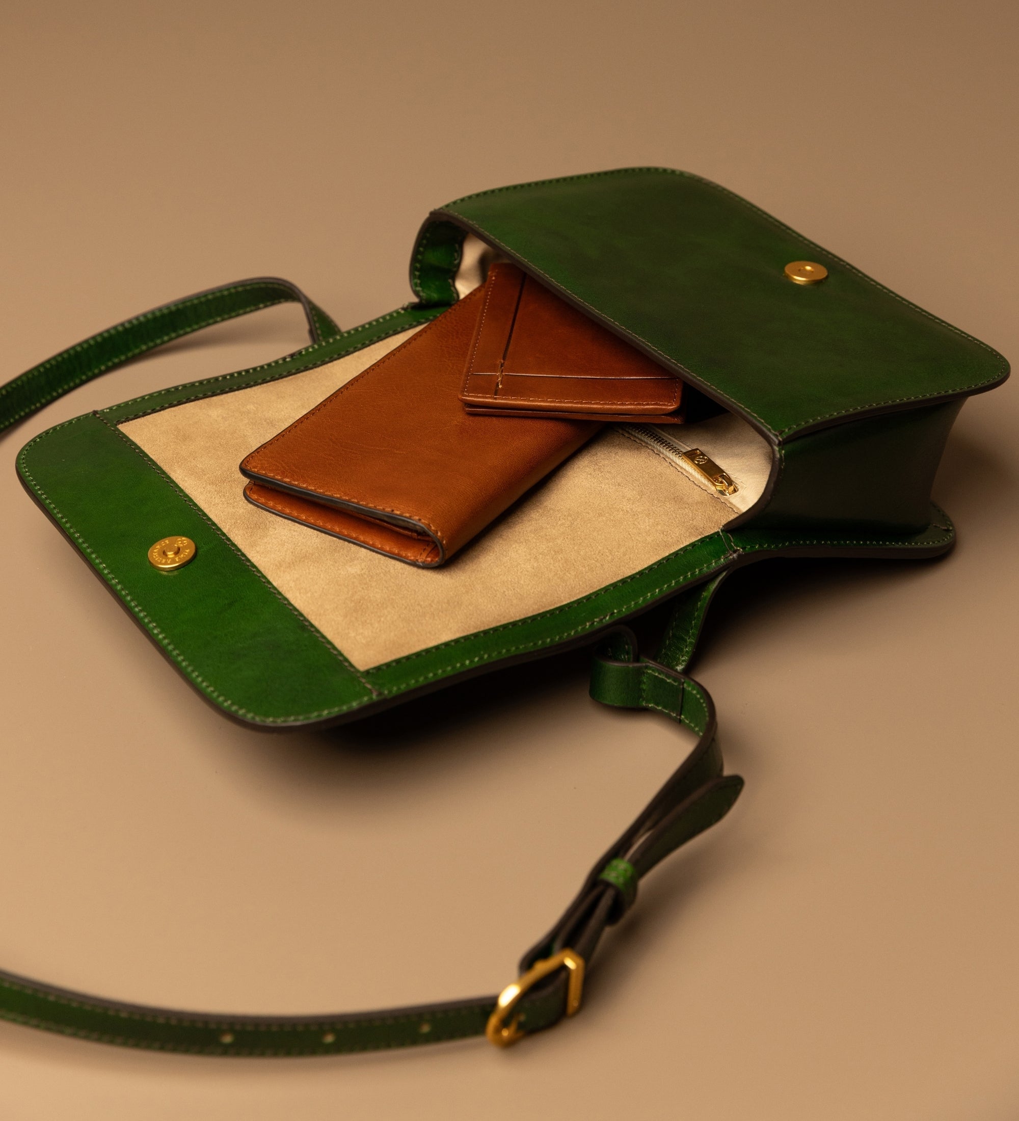 Sac à bandoulière en cuir pour femme Il Piacere