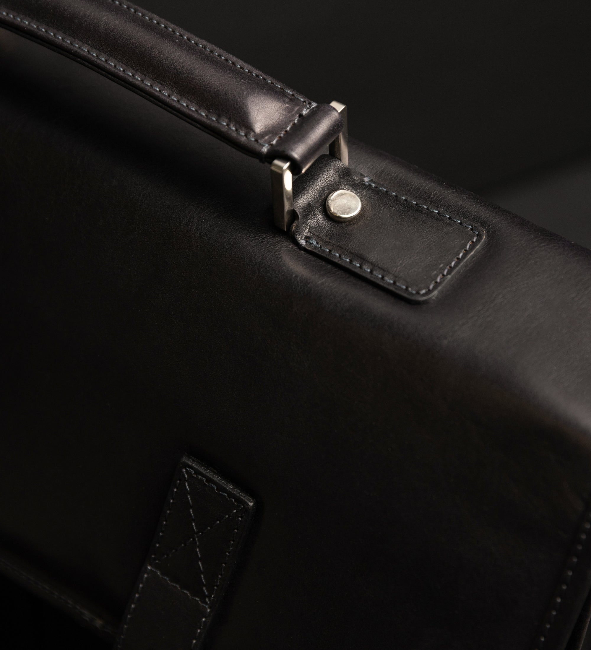 Cartable en cuir The Time Machine