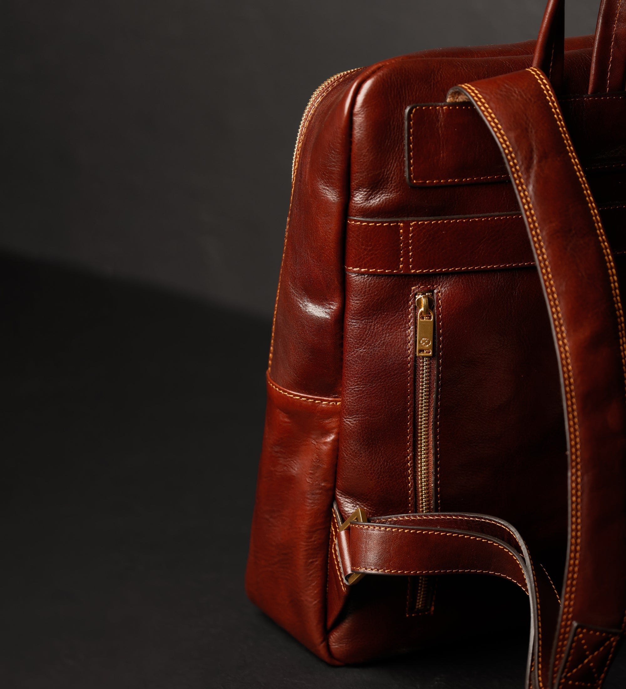 Sac à dos de voyage en cuir pour femme The Divine Comedy