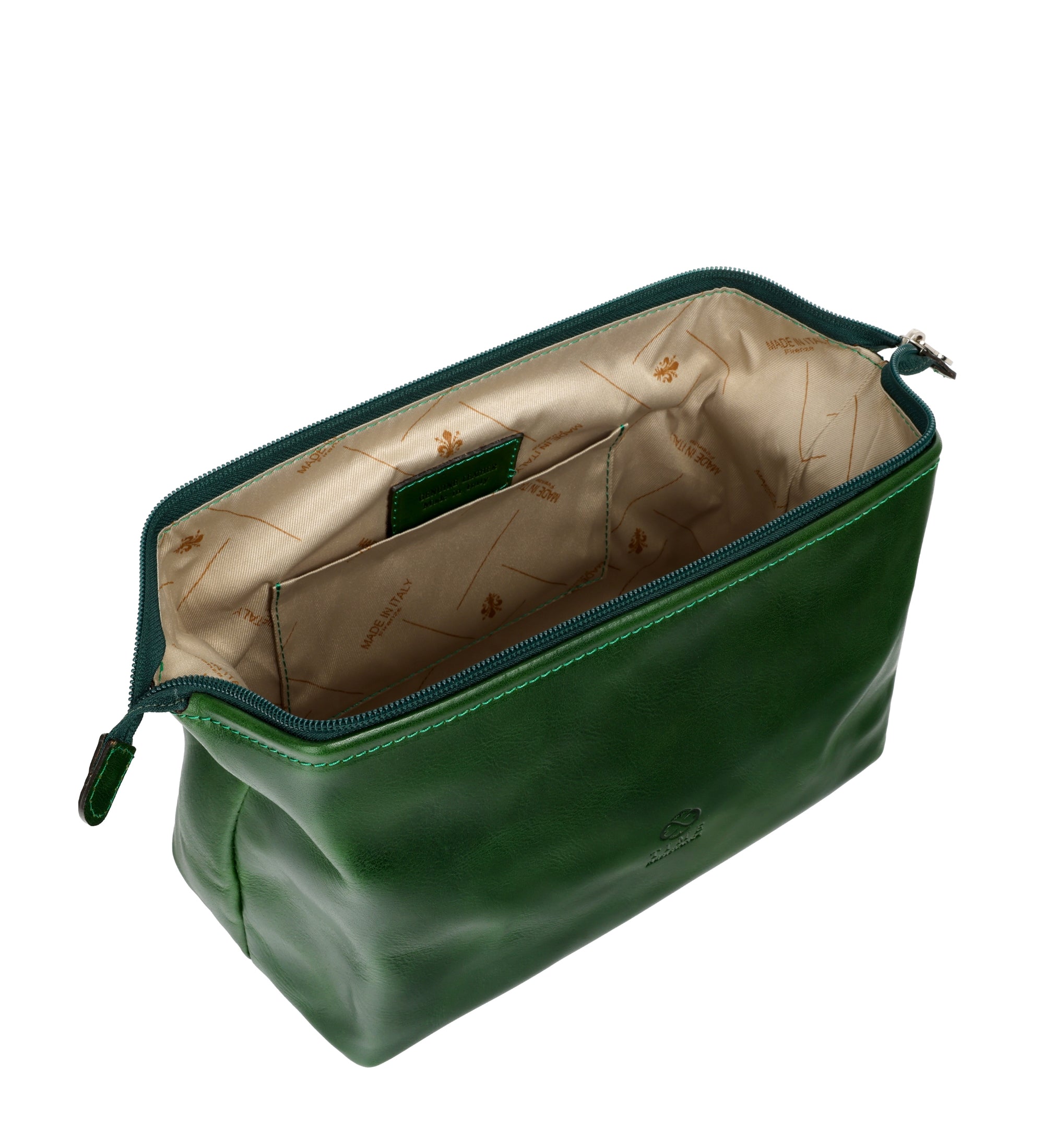 Petite trousse de toilette en cuir Four Past Midnight