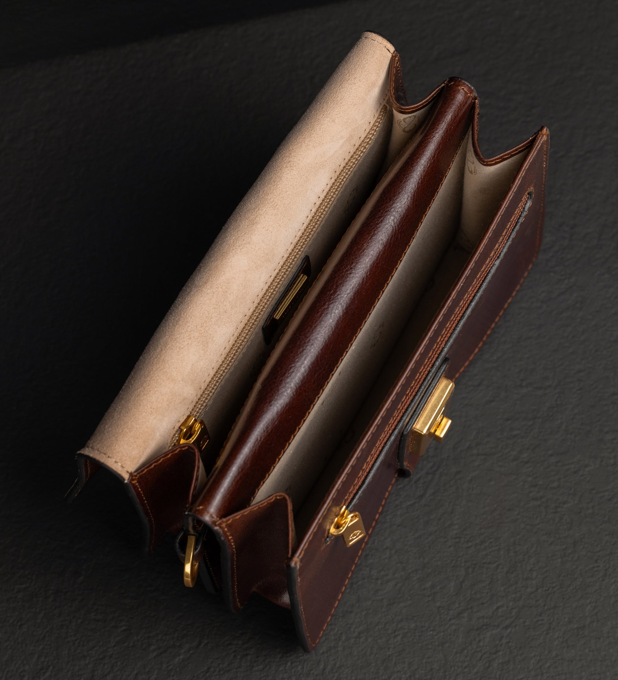 Pochette en cuir The Maltese Falcon