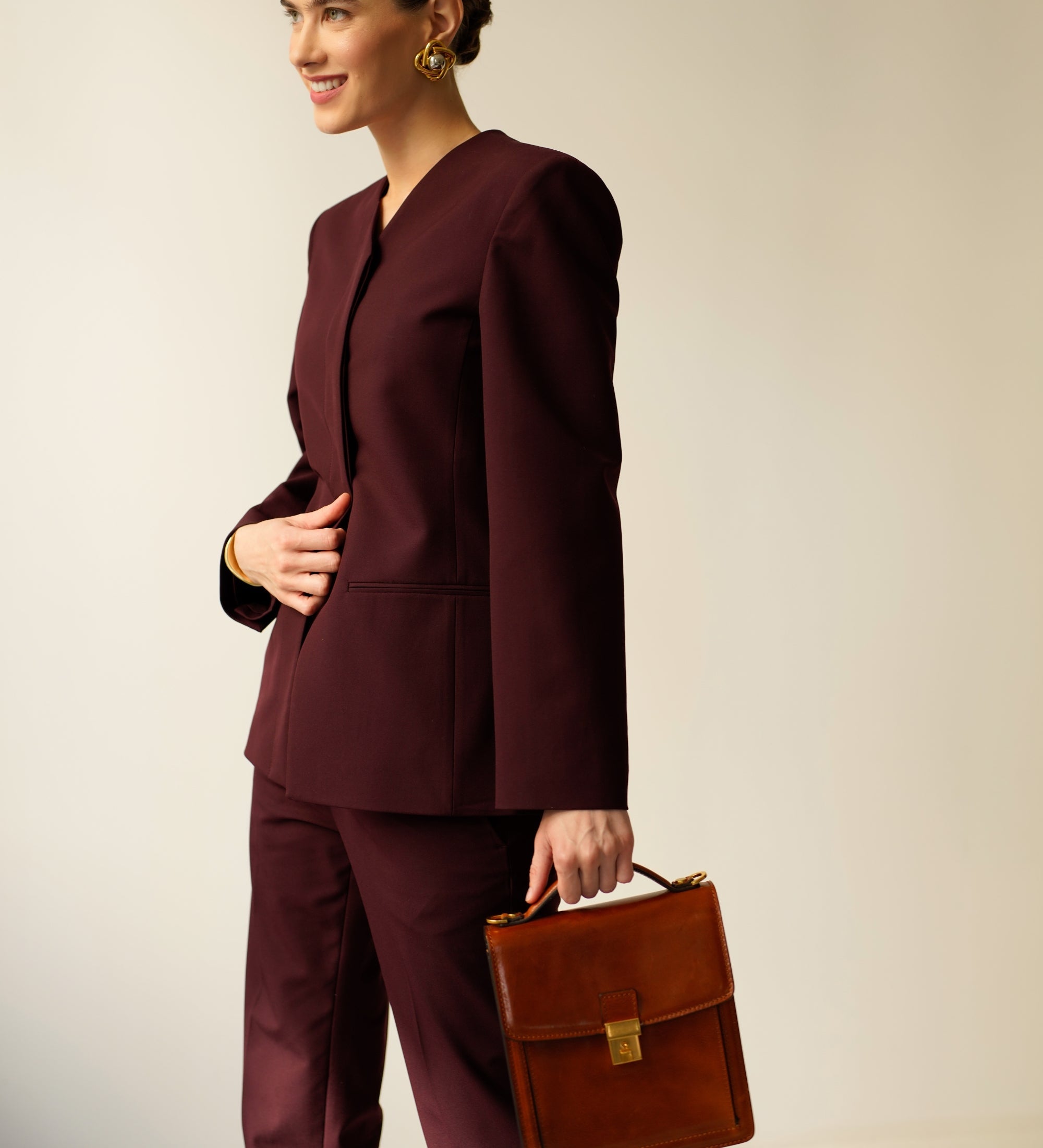Petite mallette en cuir pour femme Walden