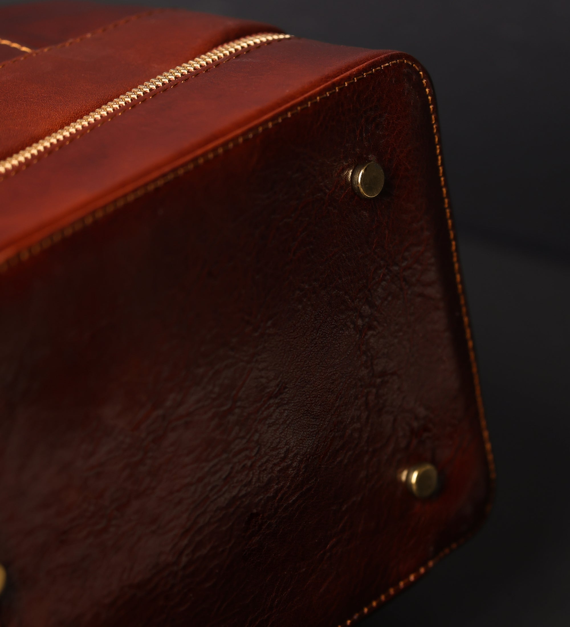 Grand sac de docteur en cuir italien The Master and Margarita
