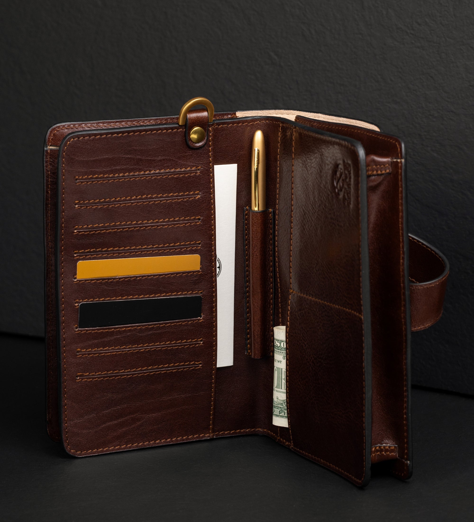 Pochette en cuir The Maltese Falcon