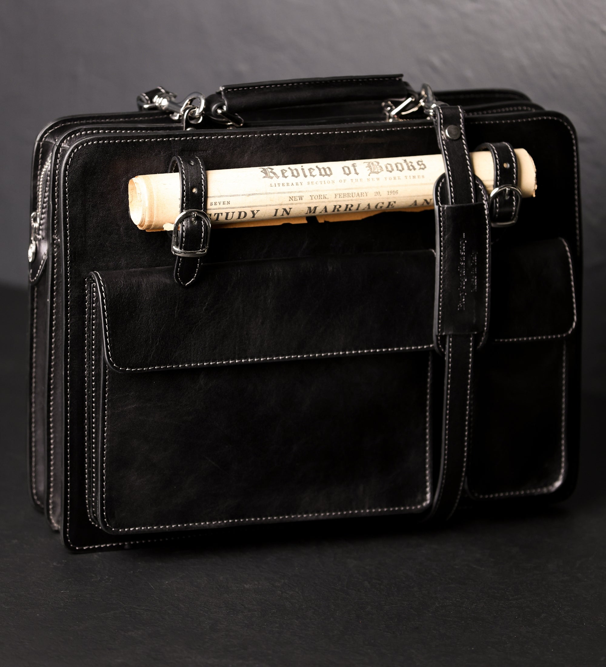 Cartable en cuir The Prophet
