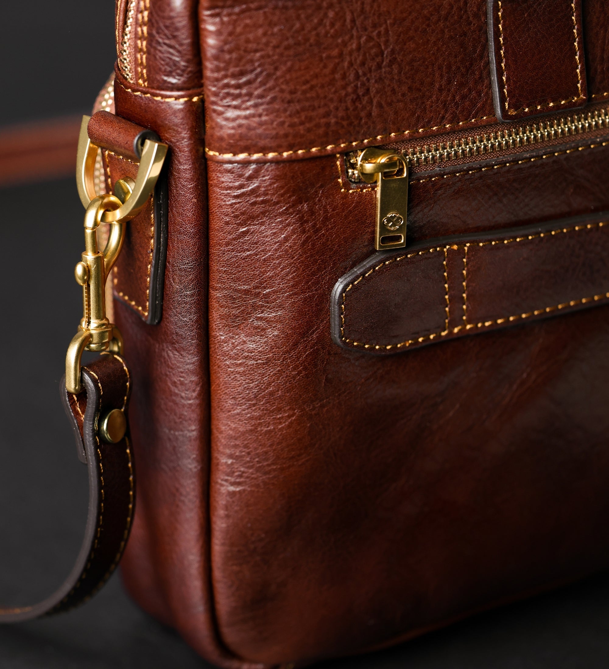 Sacoche pour ordinateur portable en cuir pour femme Orlando