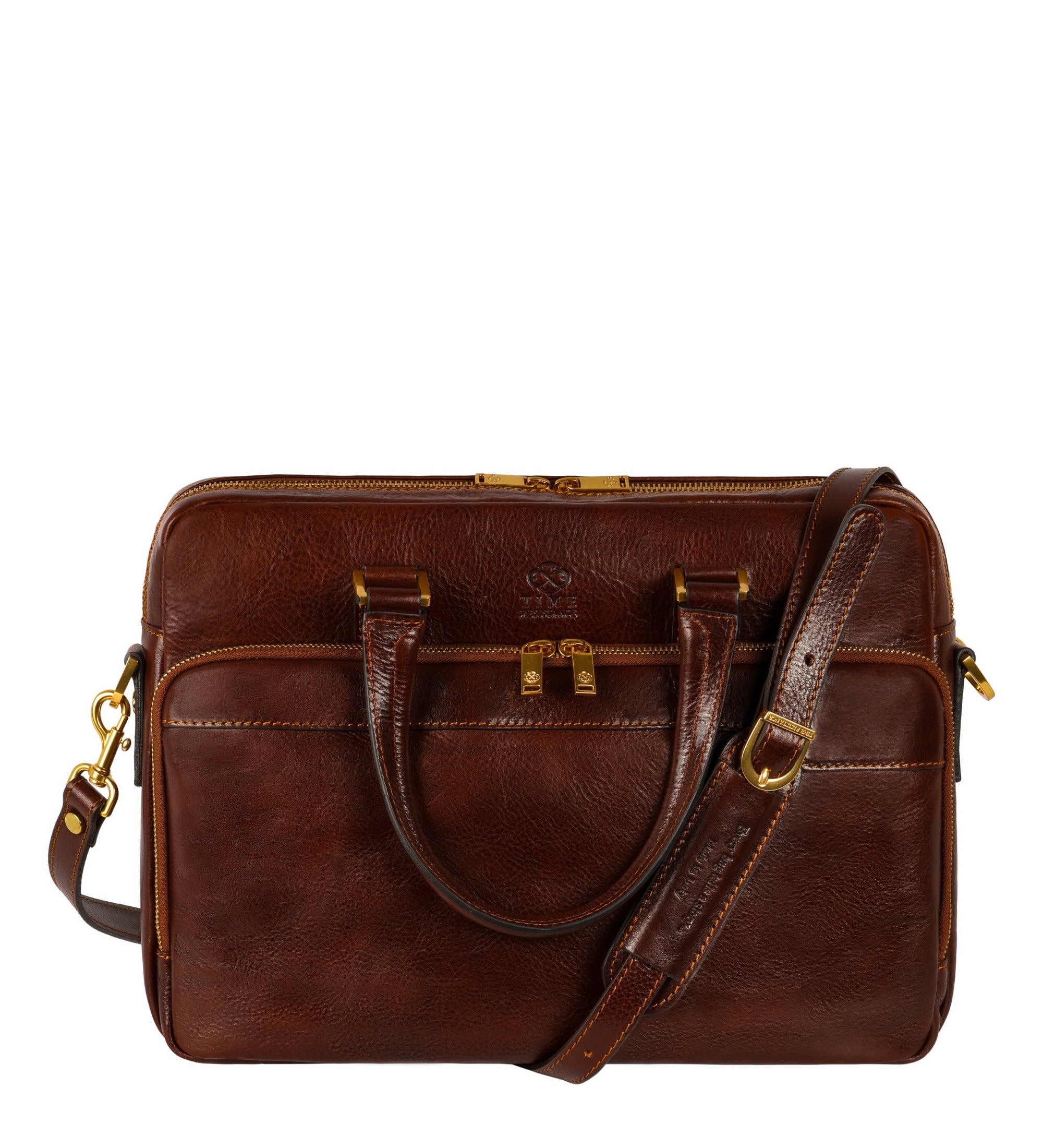 Sacoche pour ordinateur portable en cuir Orlando