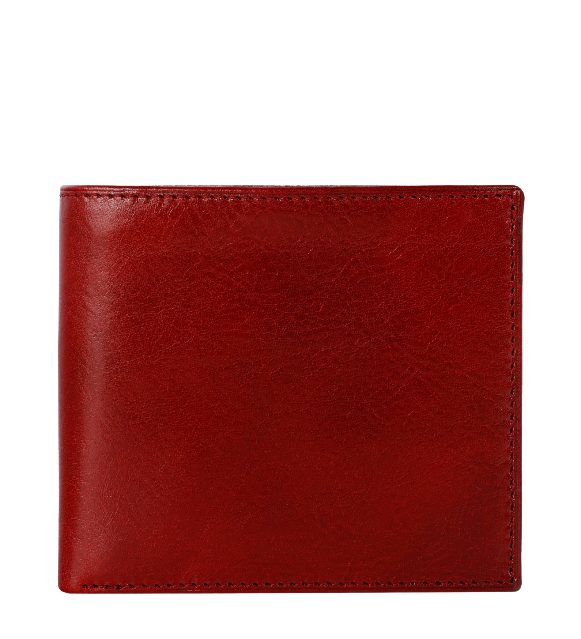 Portefeuille à deux volets en cuir Daniel