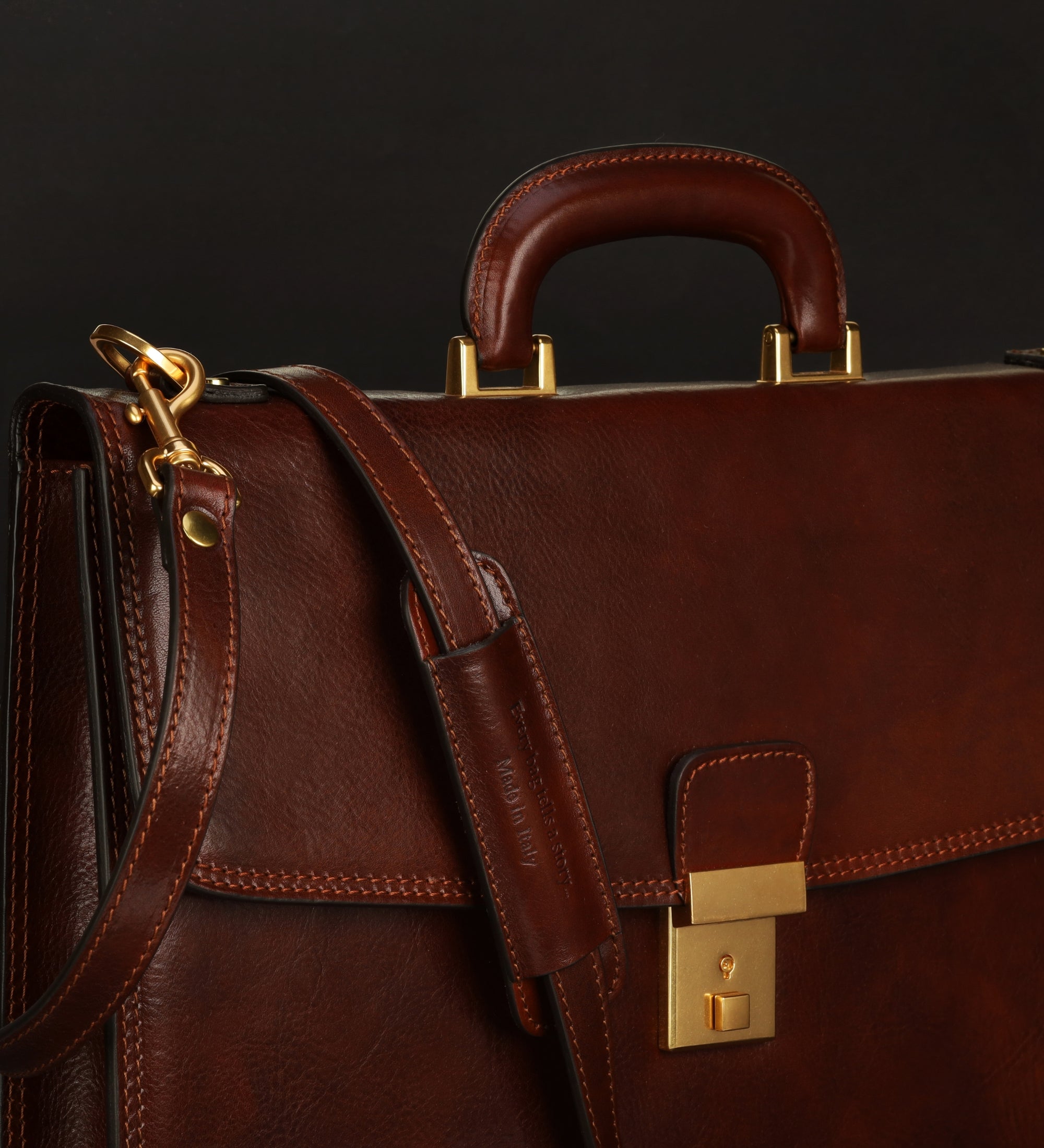 Mallette en cuir pour femme The Sound of the Mountain