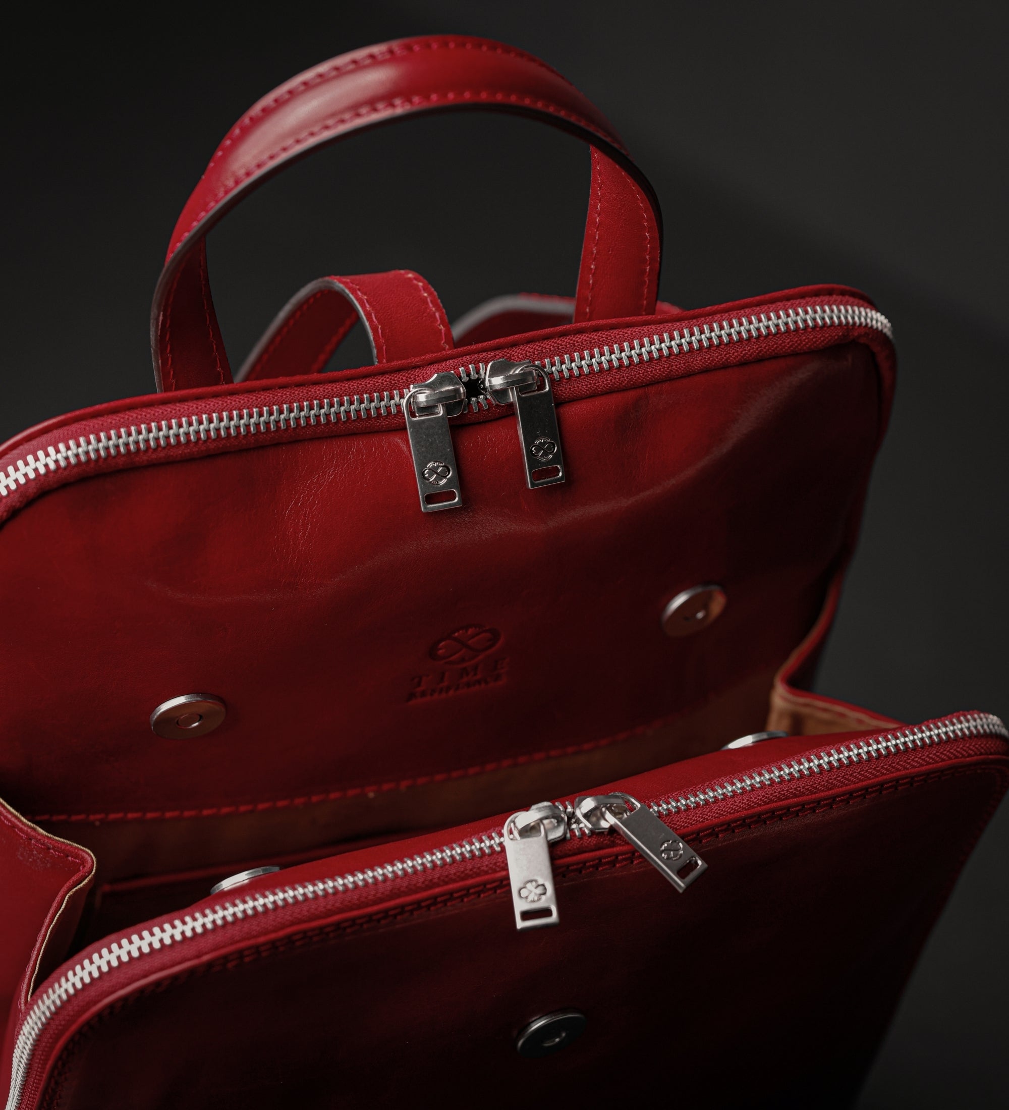 Sac à dos convertible à bandoulière en cuir pour femme Clarissa