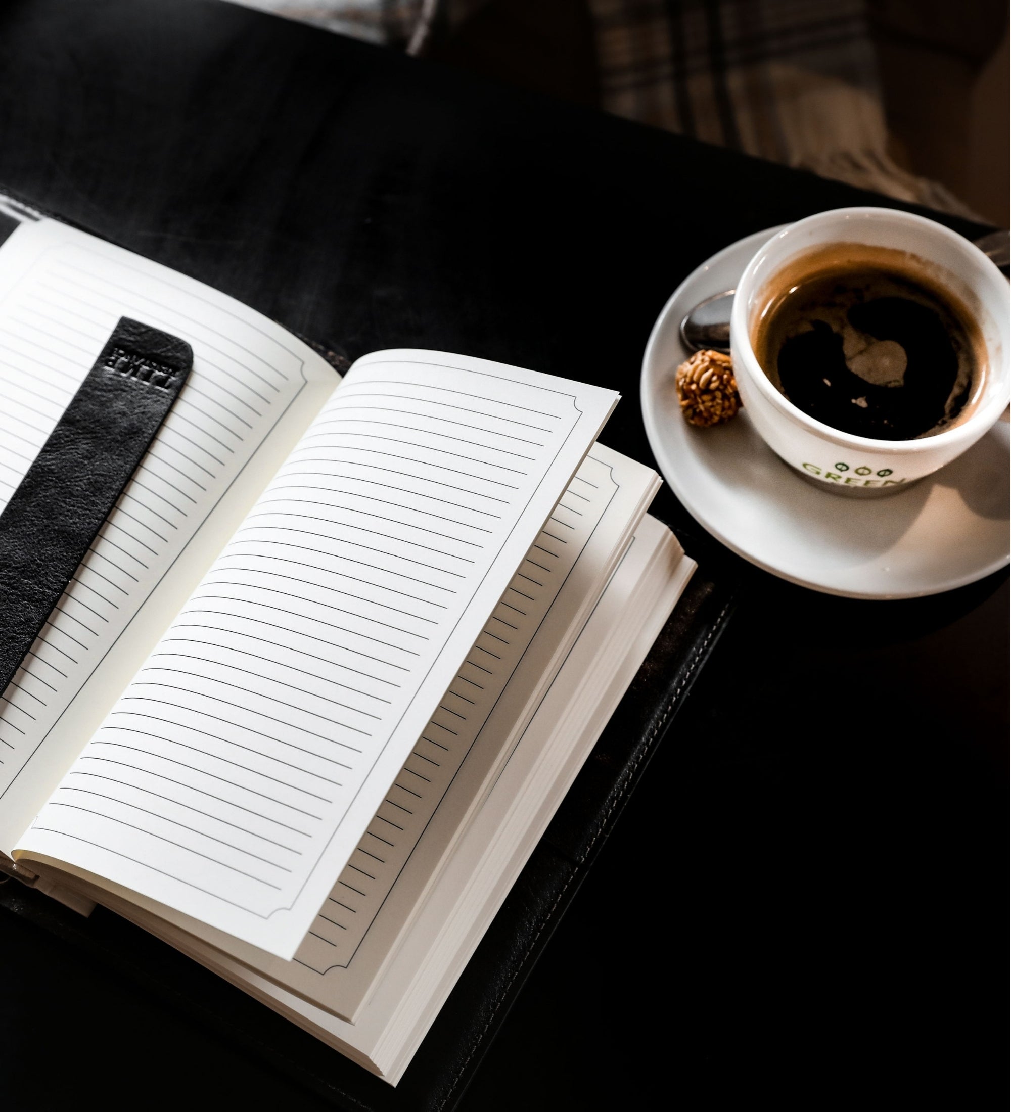 Carnet en cuir avec bloc-notes rechargeable A5 The Diary of a Nobody