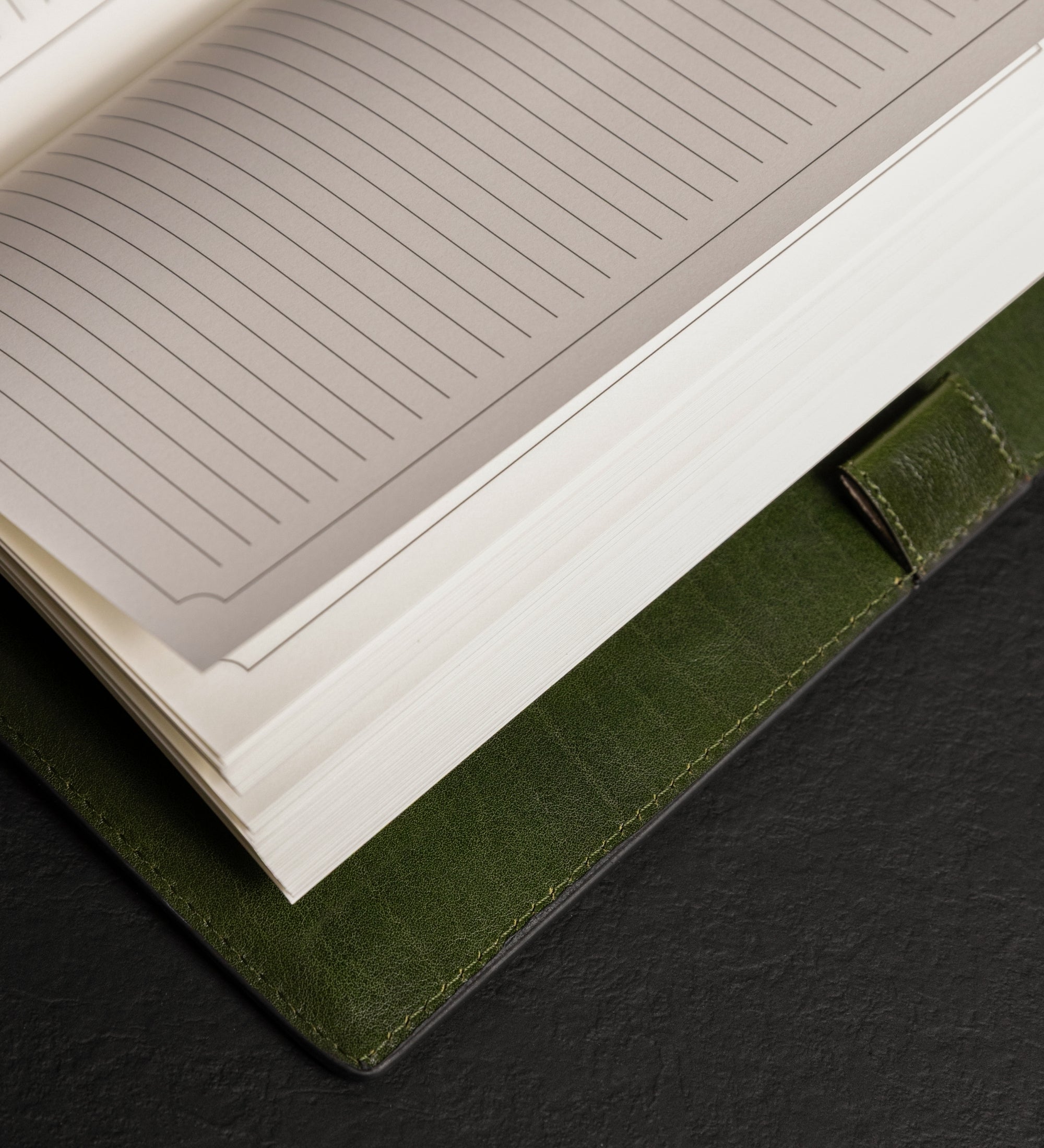 Carnet en cuir avec bloc-notes rechargeable A5 The Diary of a Nobody