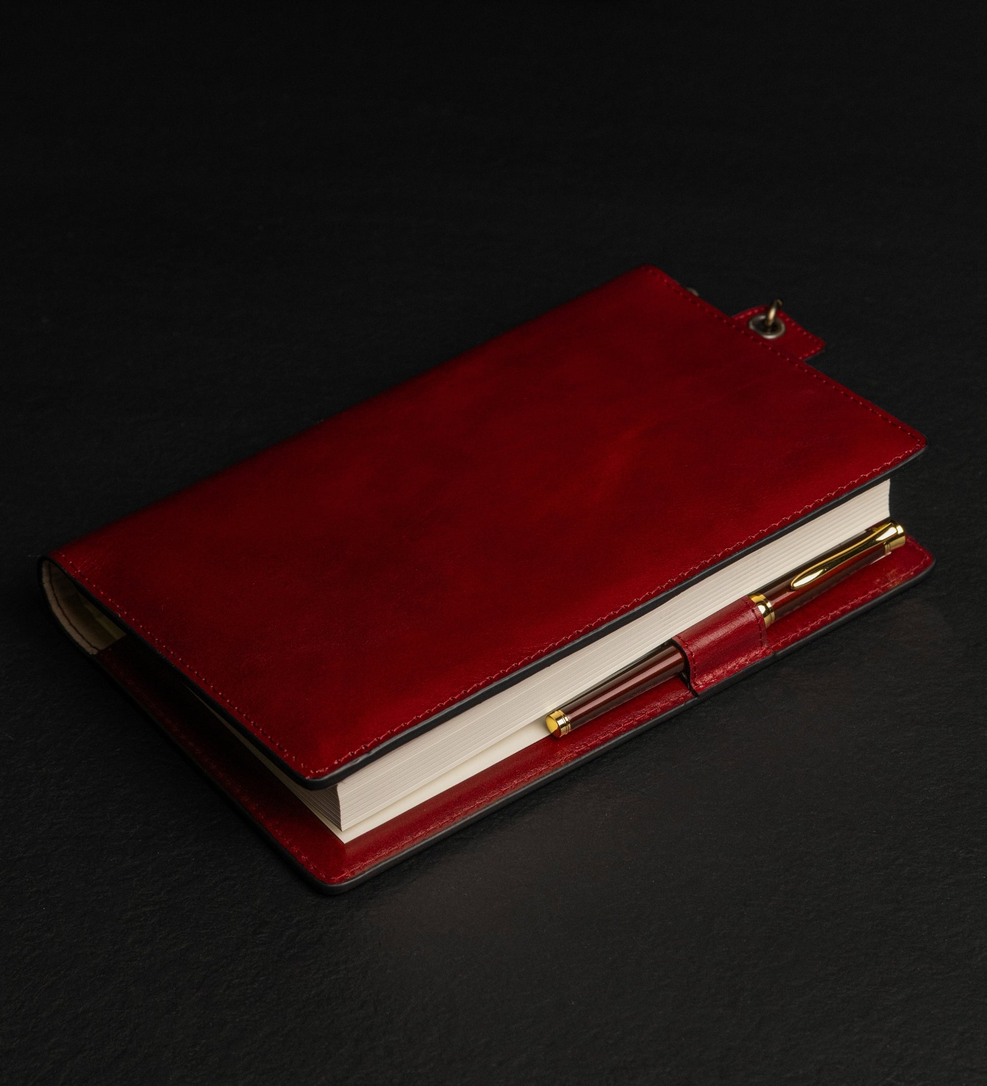 Carnet en cuir avec bloc-notes rechargeable A5 The Diary of a Nobody