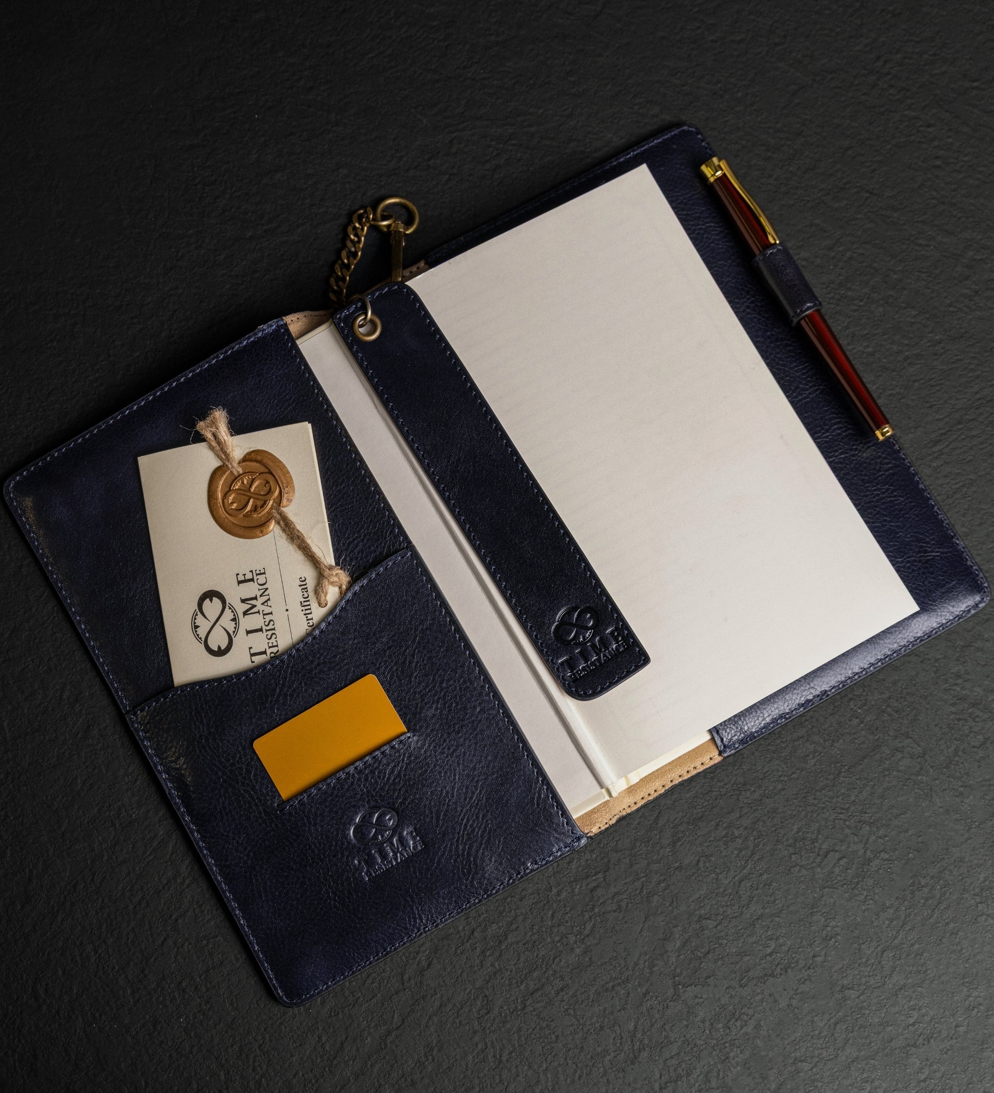Carnet en cuir avec bloc-notes rechargeable A5 The Diary of a Nobody