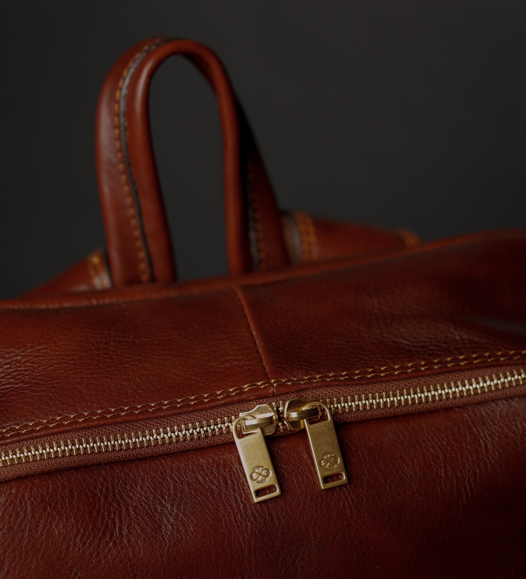 Grand sac à dos en cuir pour homme The Divine Comedy