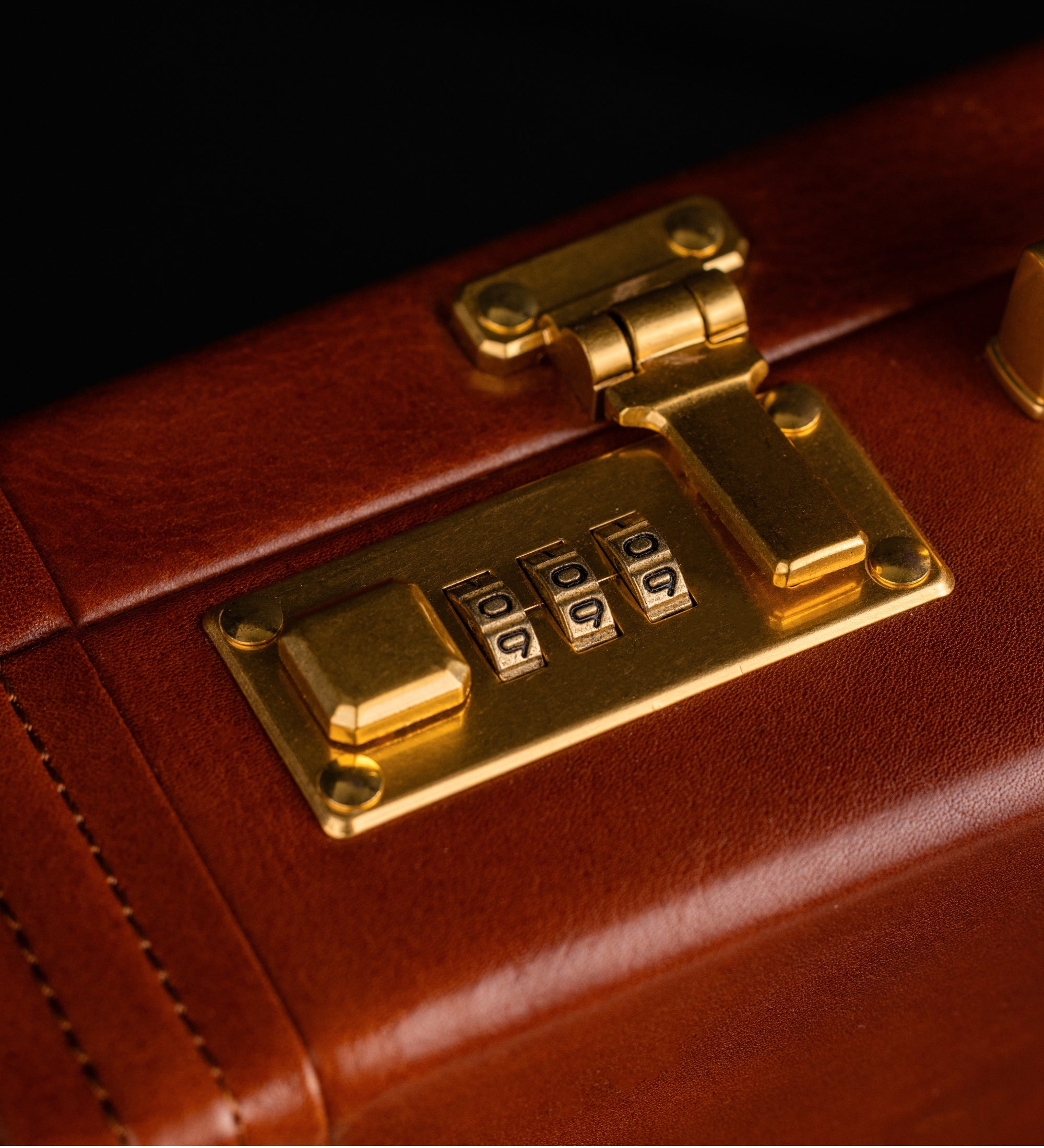 Leather Attaché Case Briefcase - Fatherland