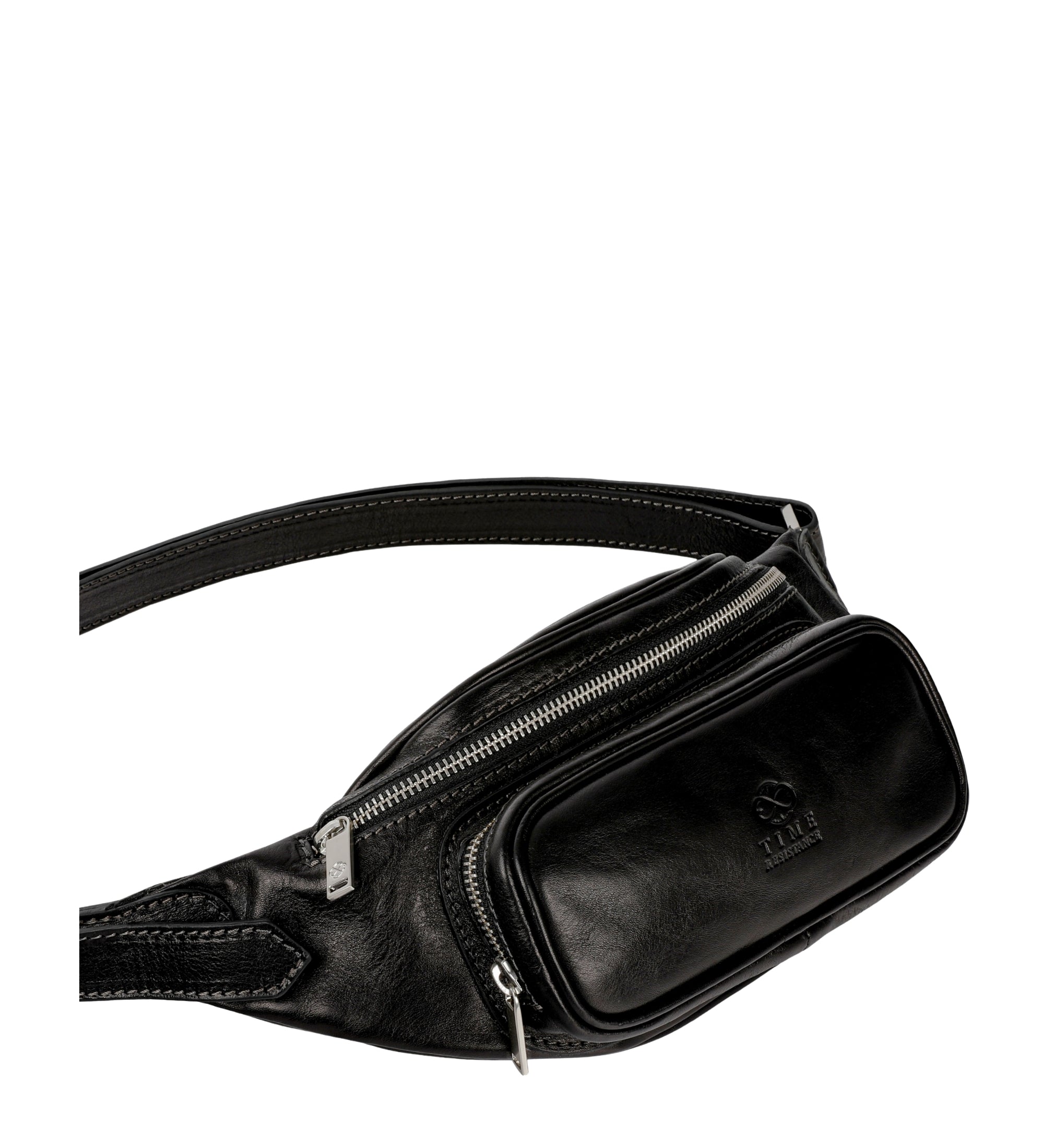Sac banane à bandoulière en cuir Independent People