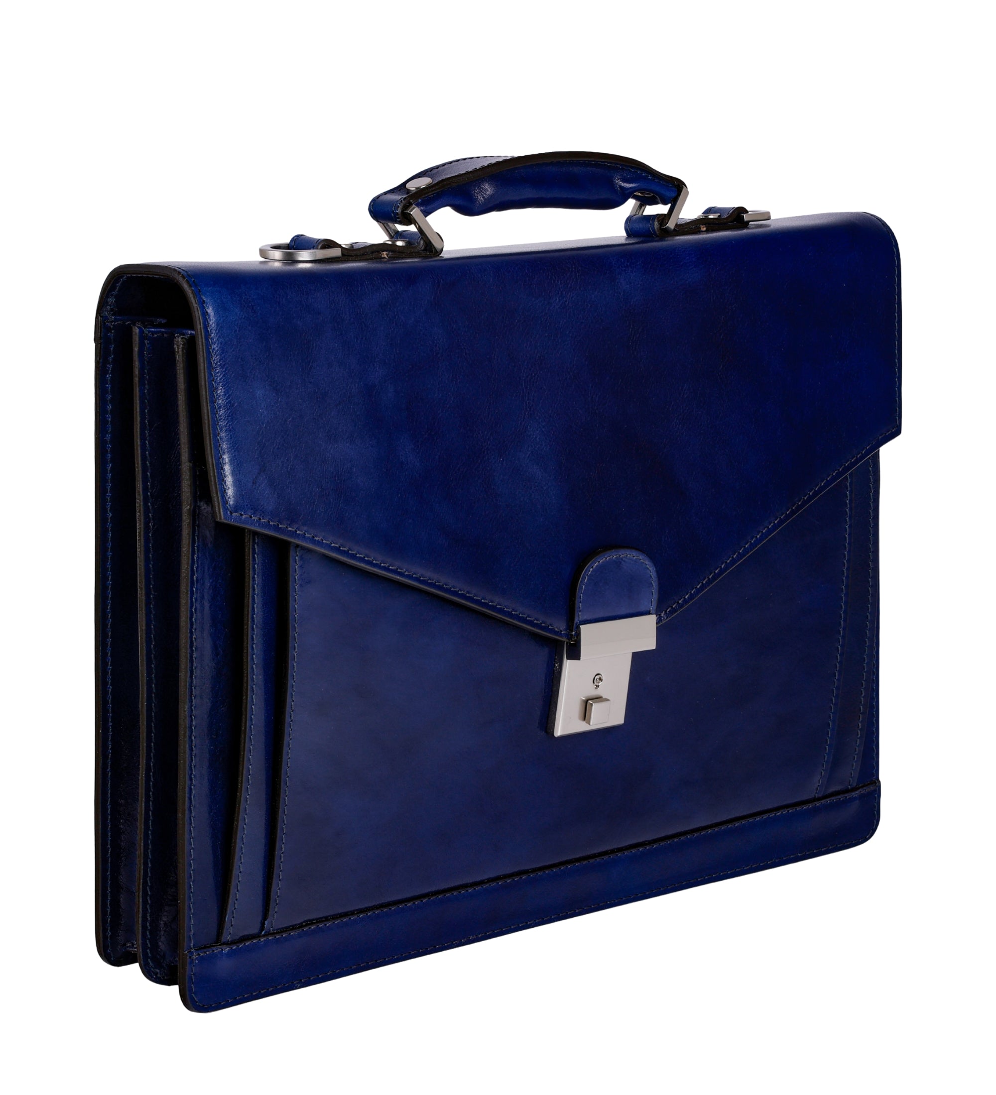 Mallette en cuir au design classique The Magus