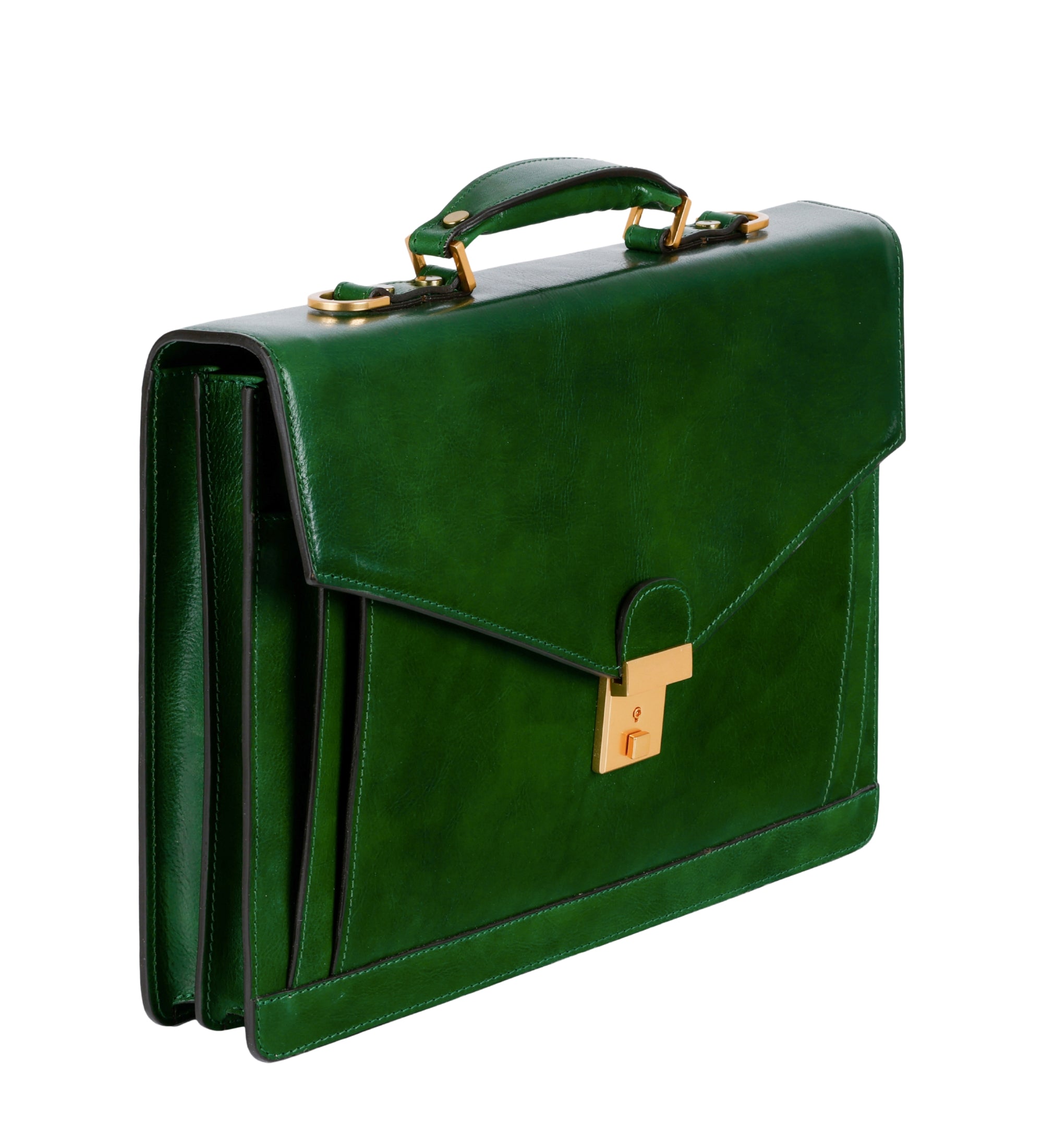 Mallette en cuir au design classique The Magus