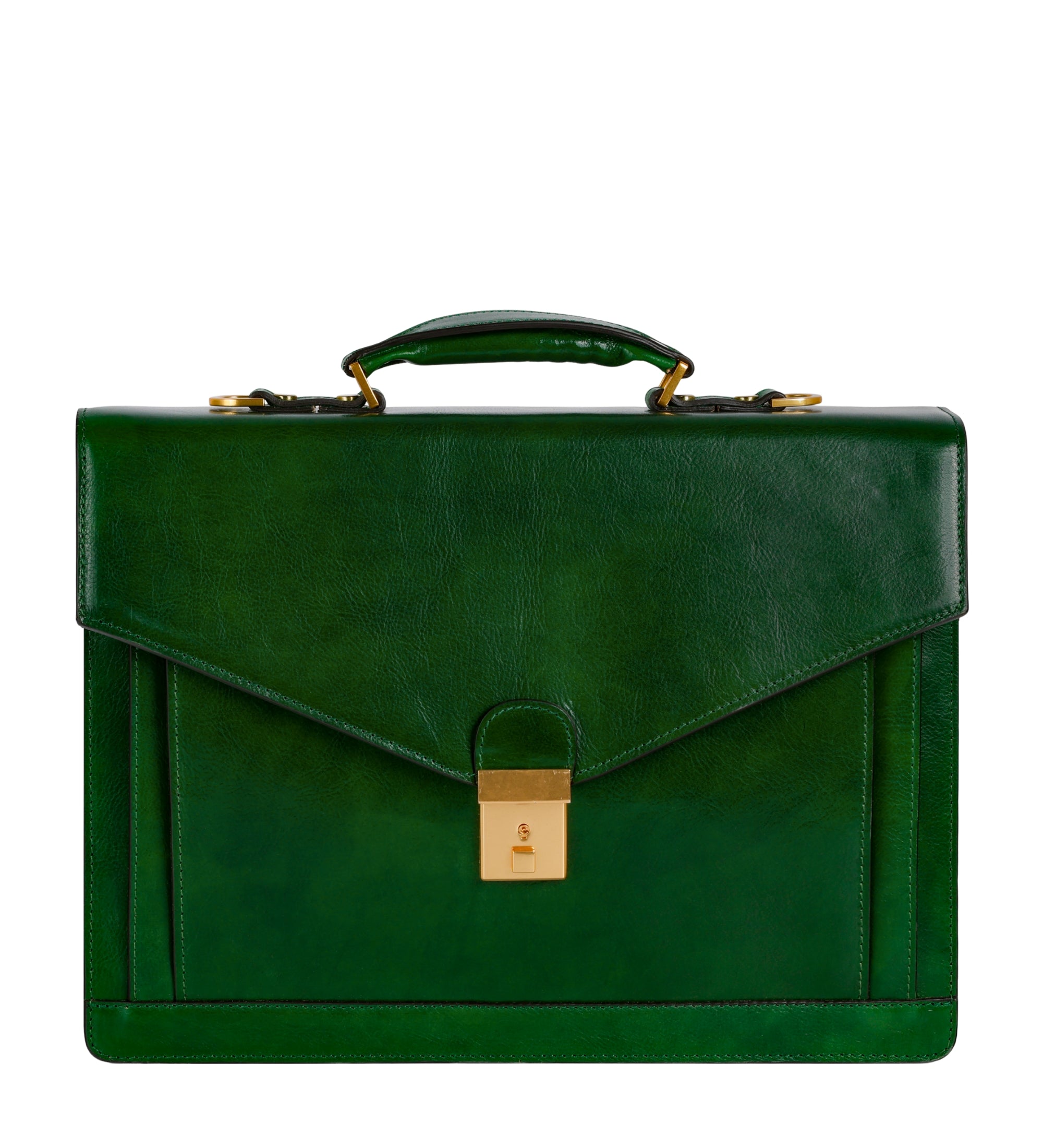 Mallette en cuir au design classique The Magus