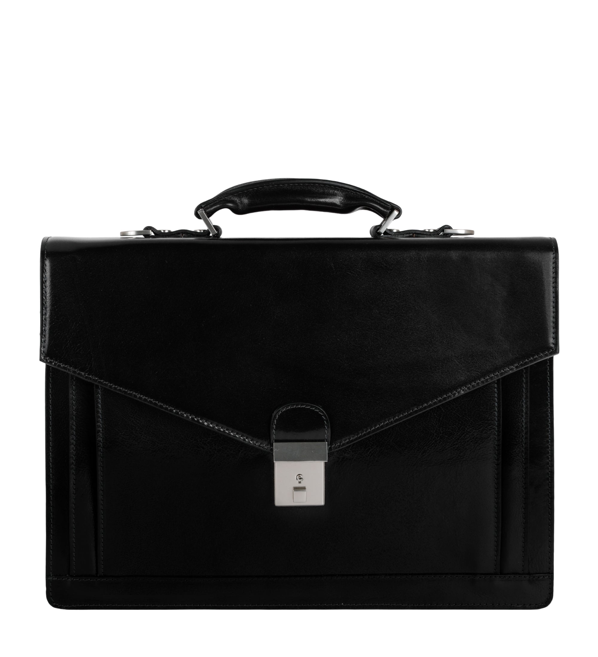 Mallette en cuir au design classique The Magus