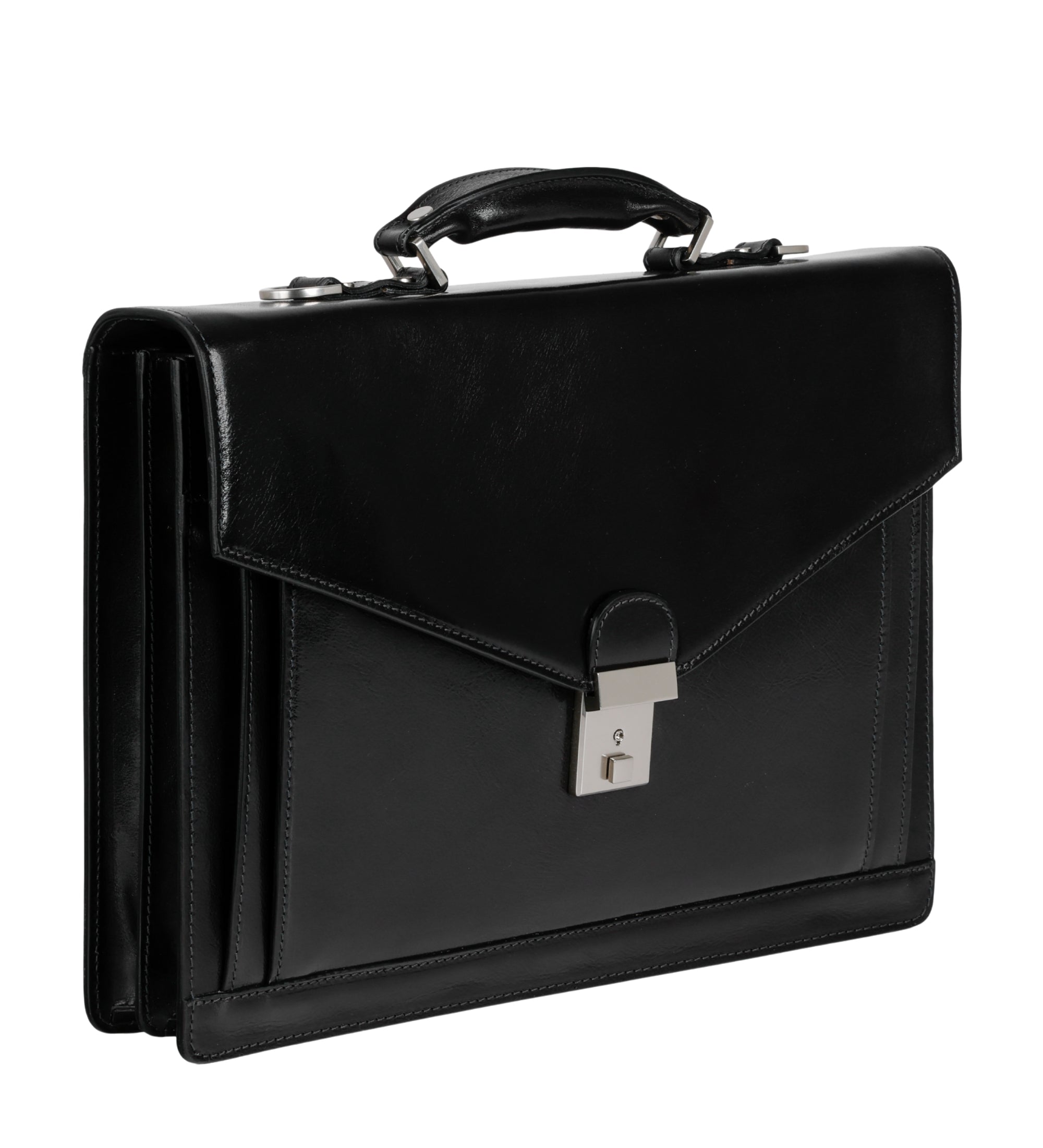 Mallette en cuir au design classique The Magus
