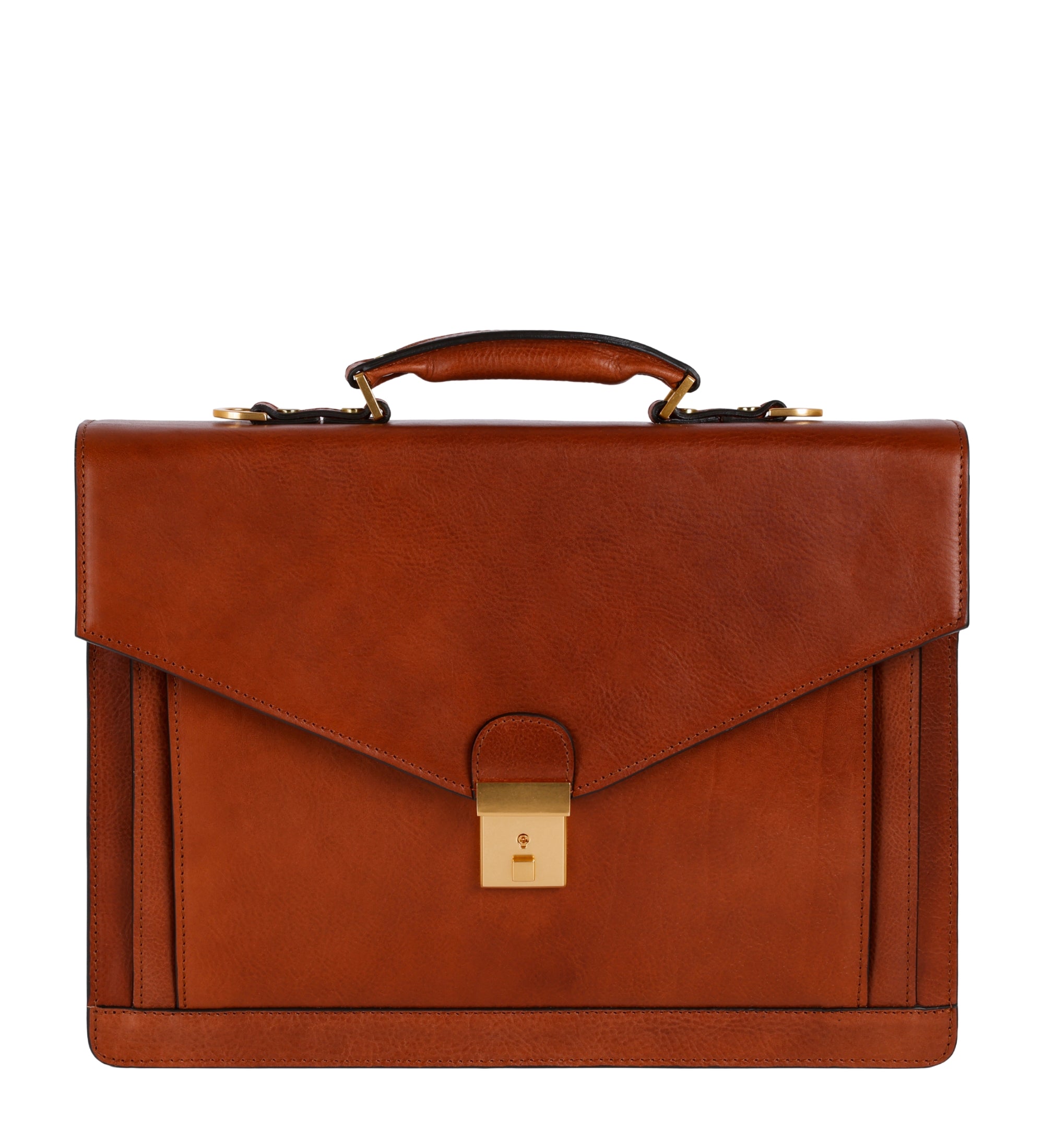 Mallette en cuir au design classique The Magus