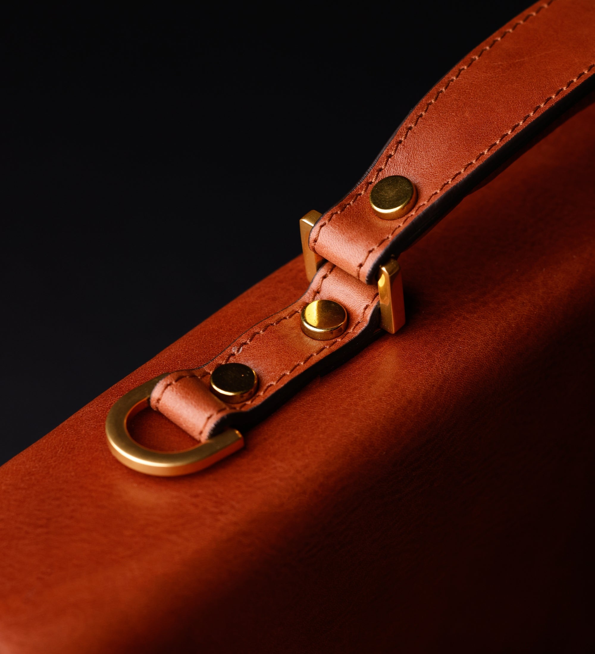 Mallette en cuir au design classique The Magus
