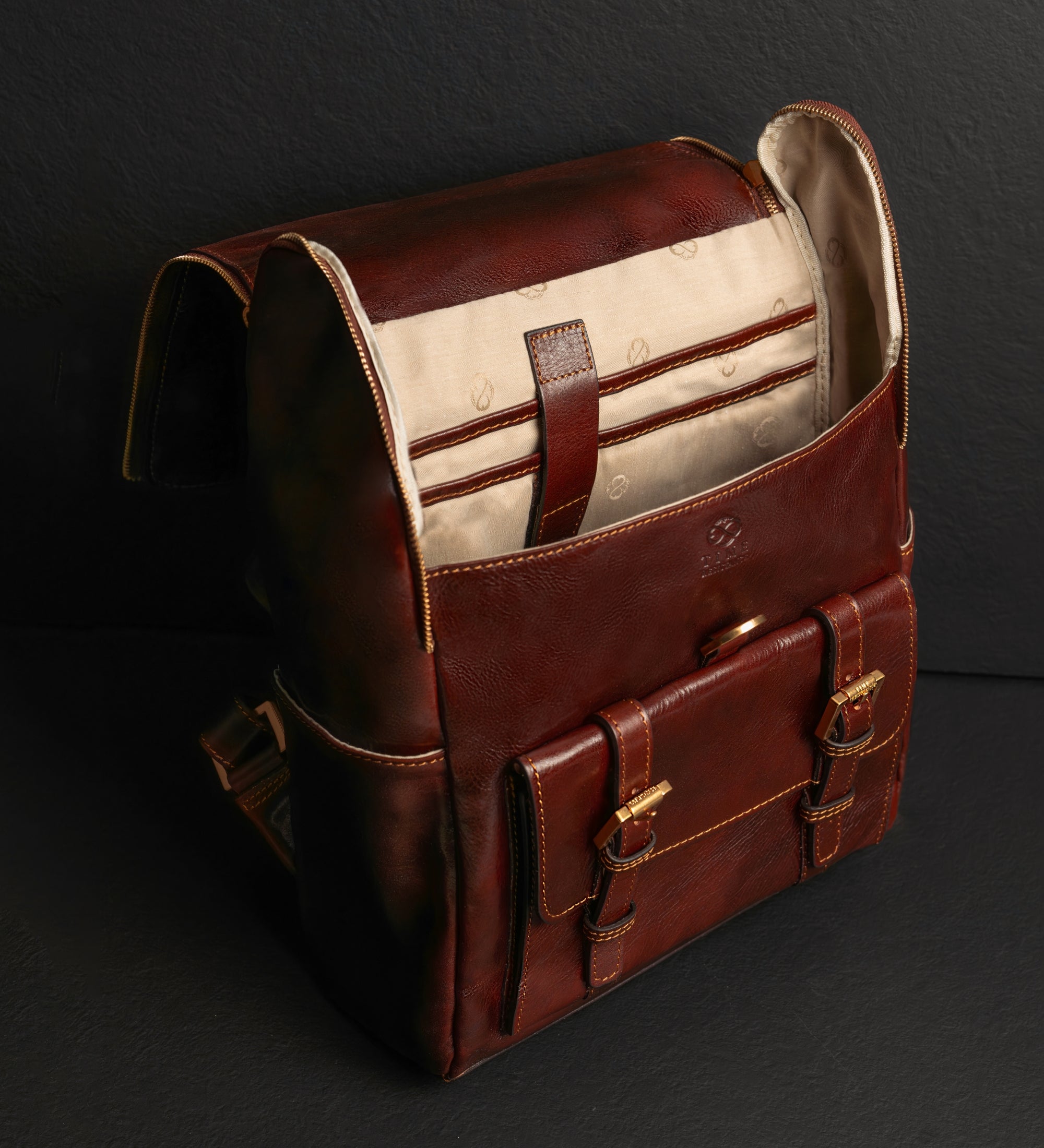 Grand sac à dos en cuir pour femme The Odyssey